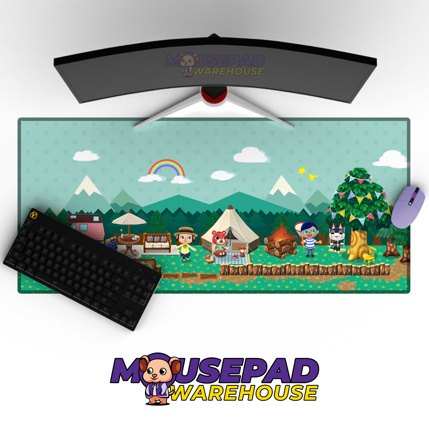 Animal Crossing V1 Mousepad Mockup