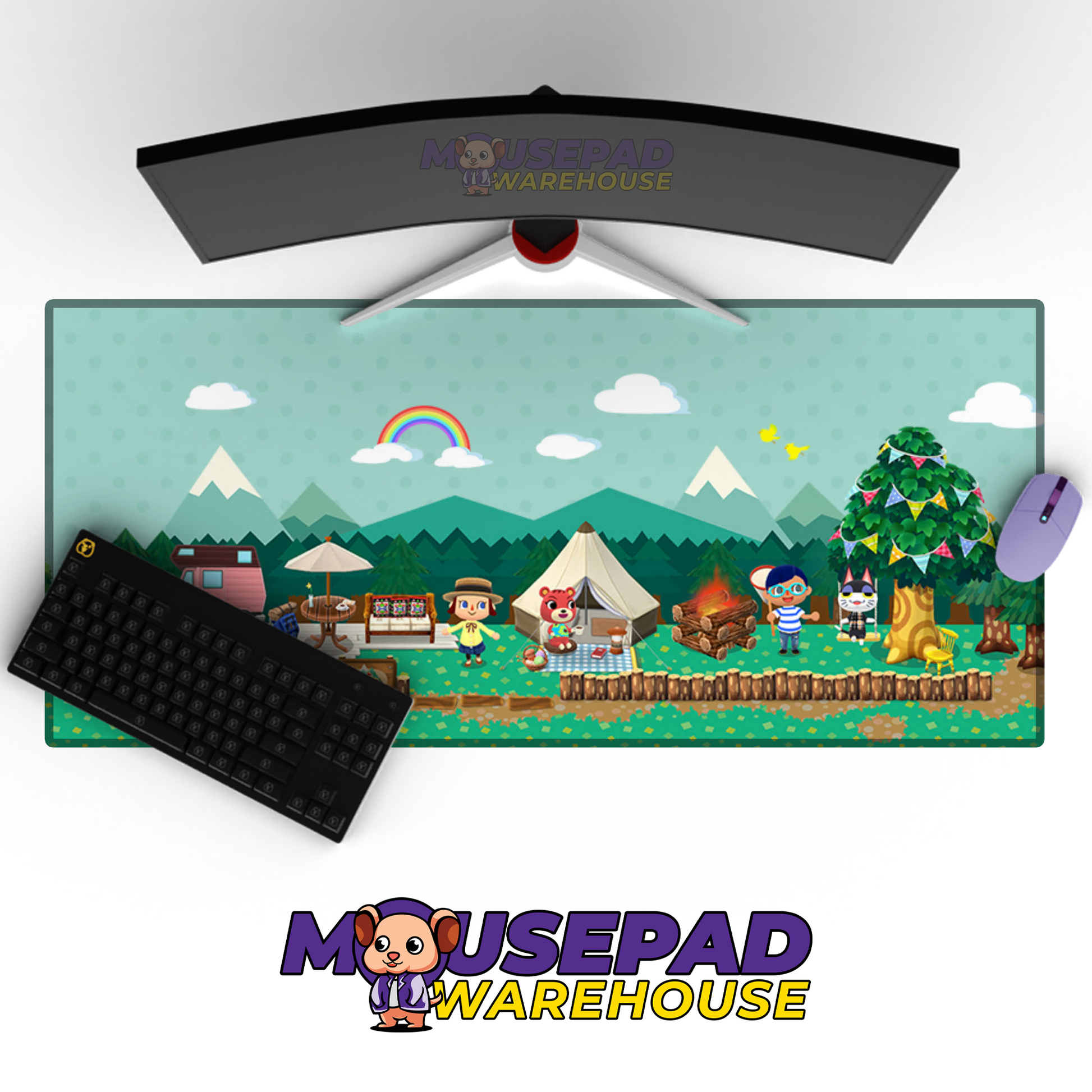 Animal Crossing V1 Mousepad Mockup