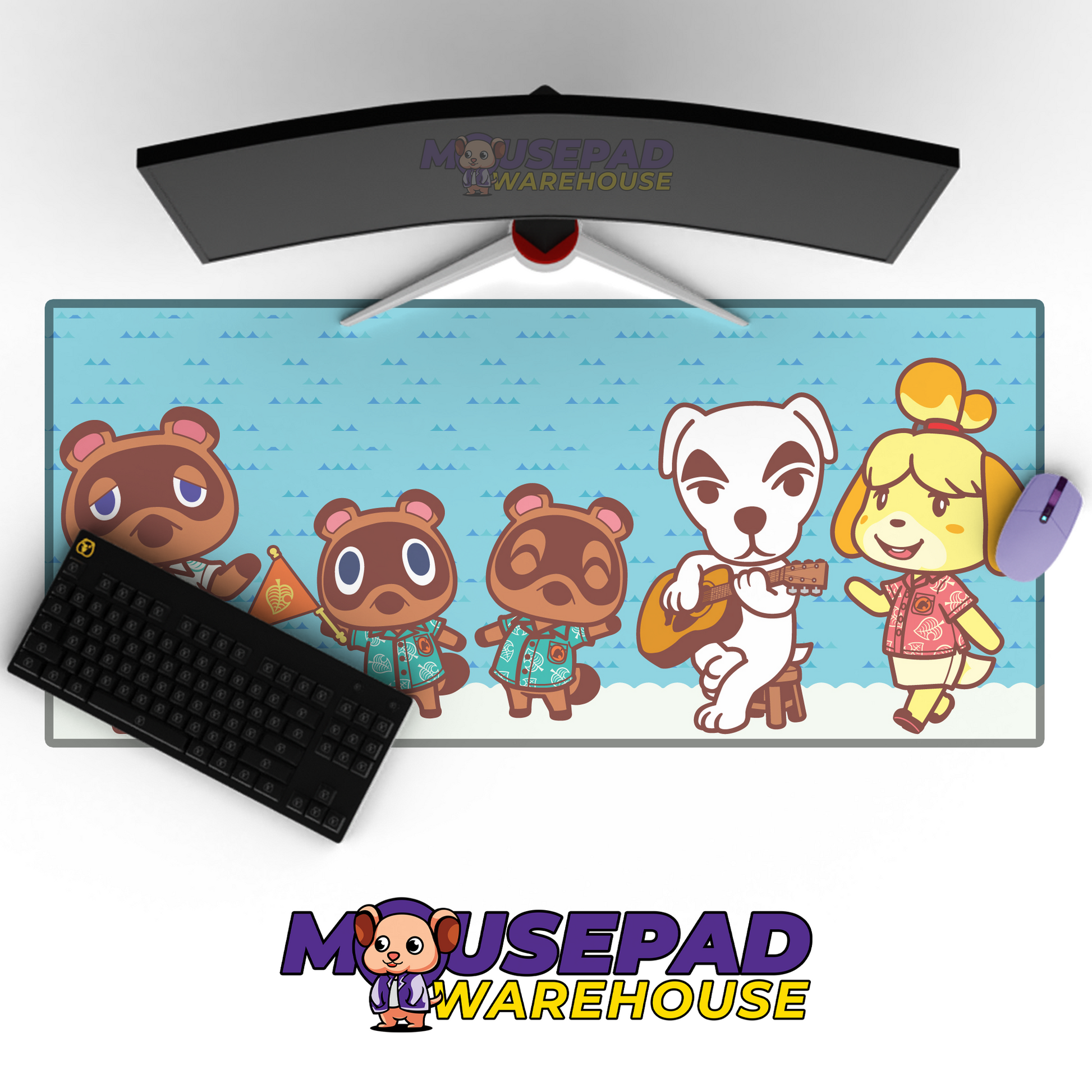 Animal Crossing V25 Mousepad Mockup