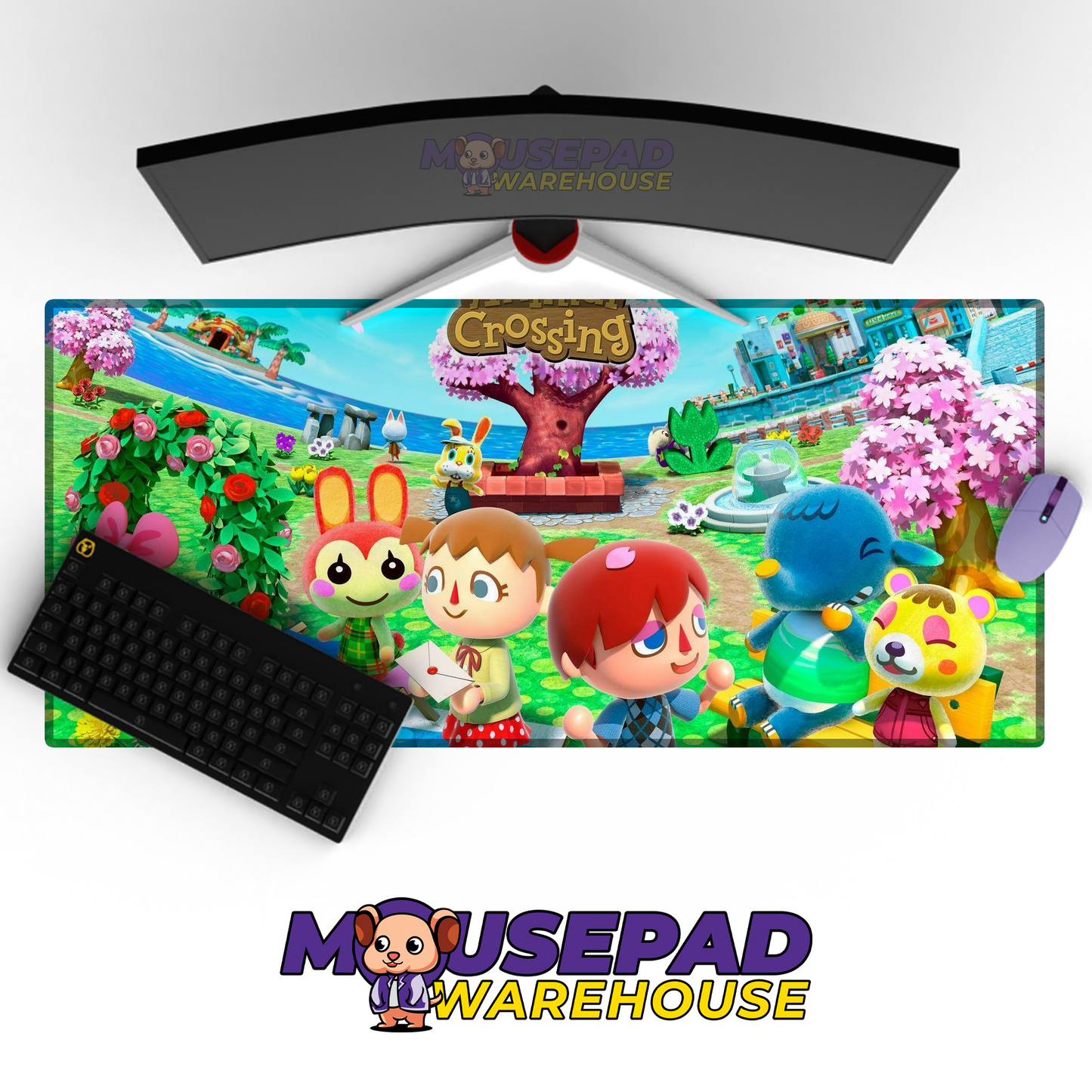 Animal Crossing V33 Mousepad Mockup