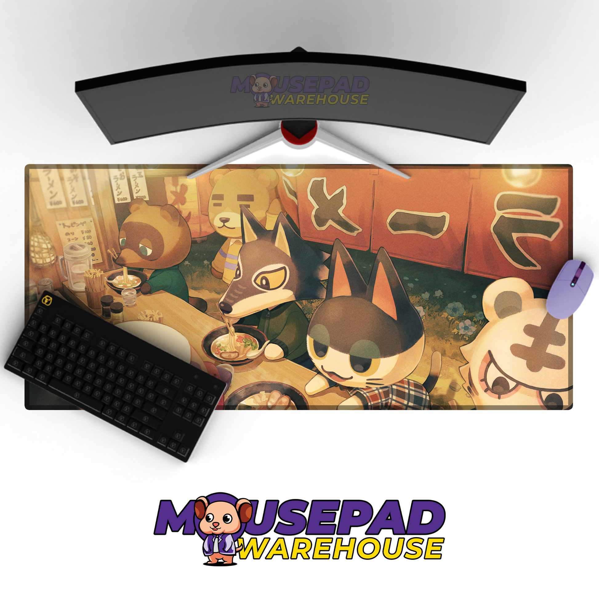 Animal Crossing V8 Mousepad Mockup