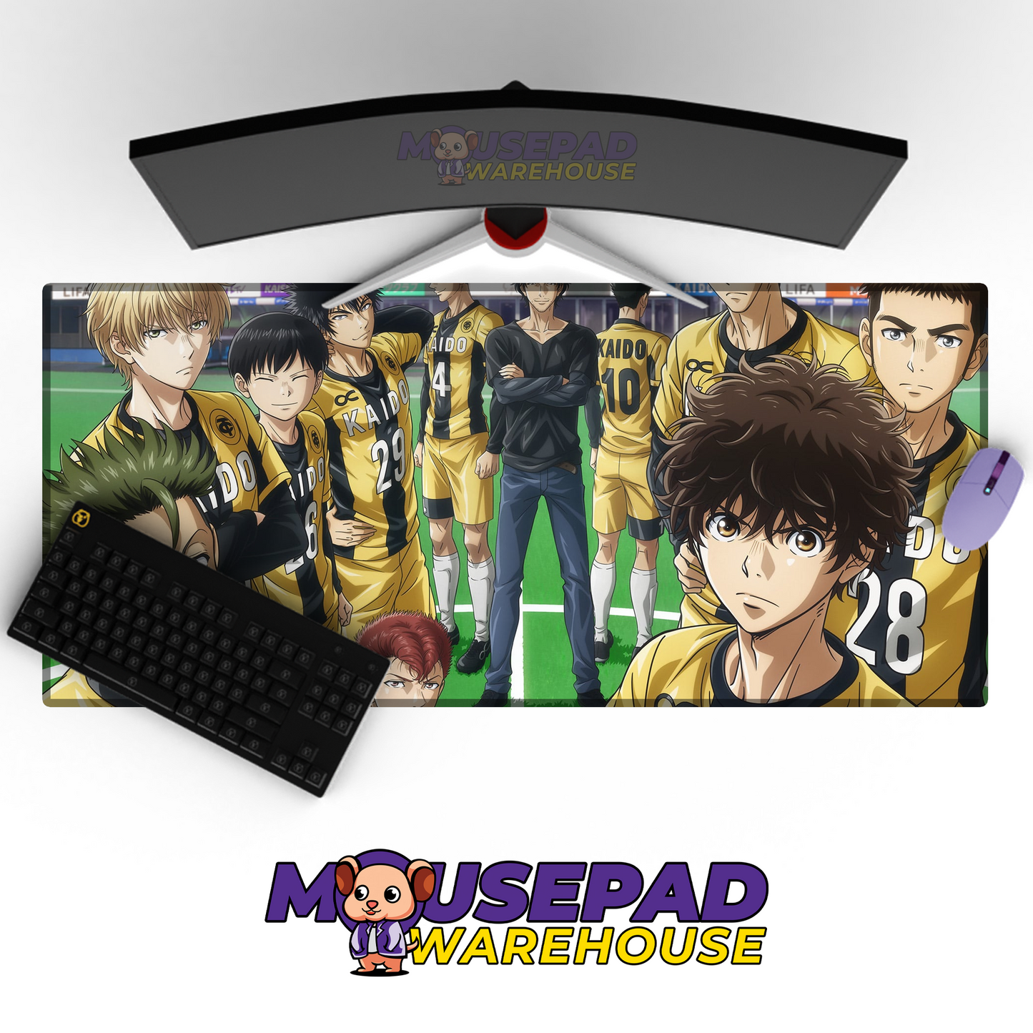 Ao Ashi V11 Mousepad Mockup