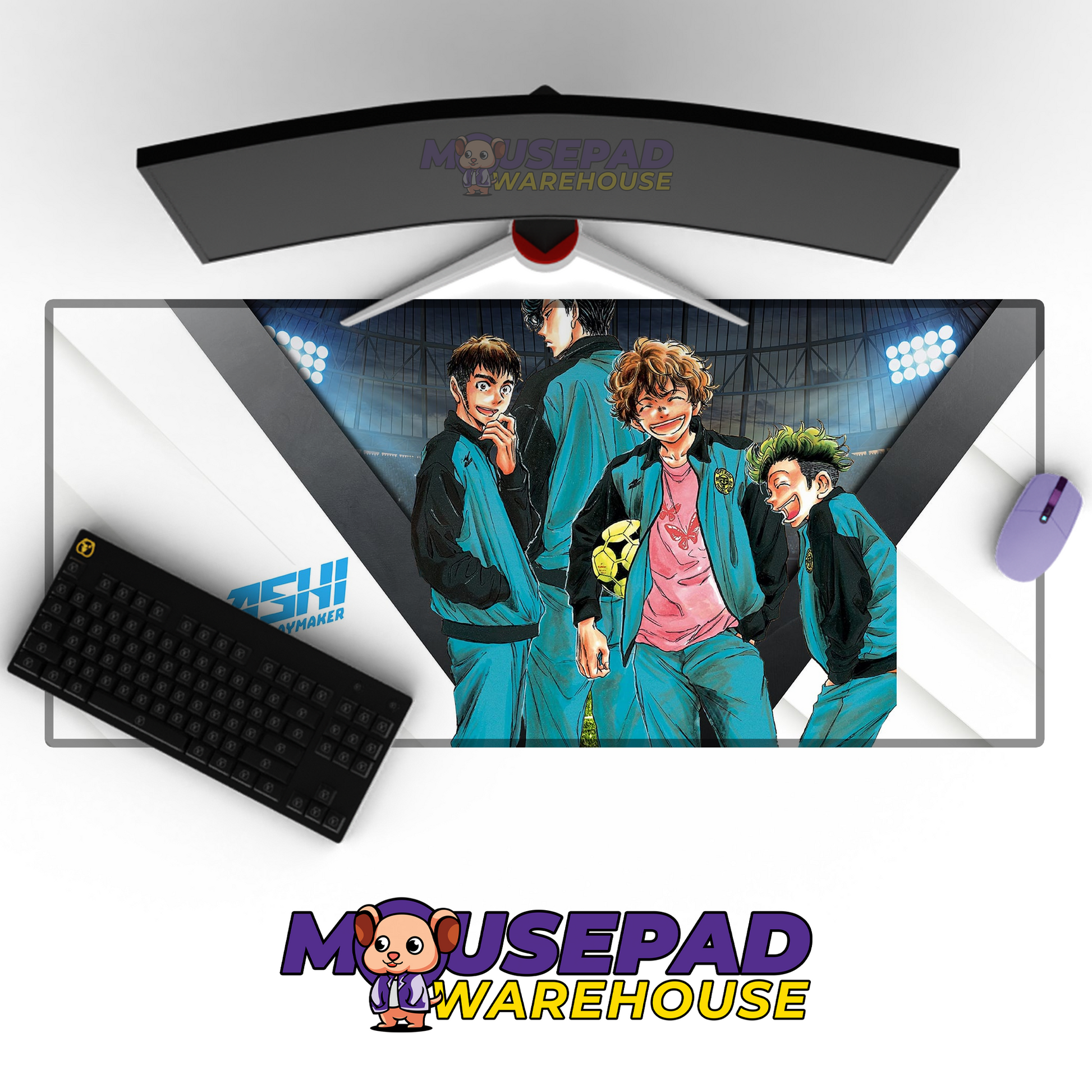 Ao Ashi V14 Mousepad Mockup