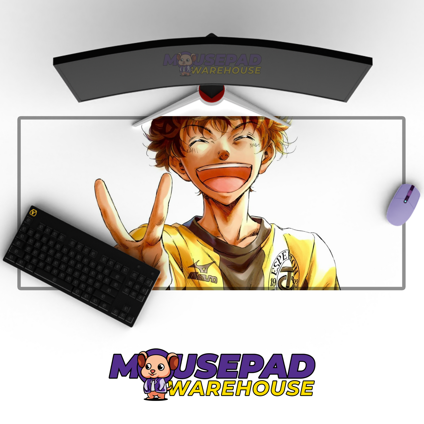 Ao Ashi V15 Mousepad Mockup
