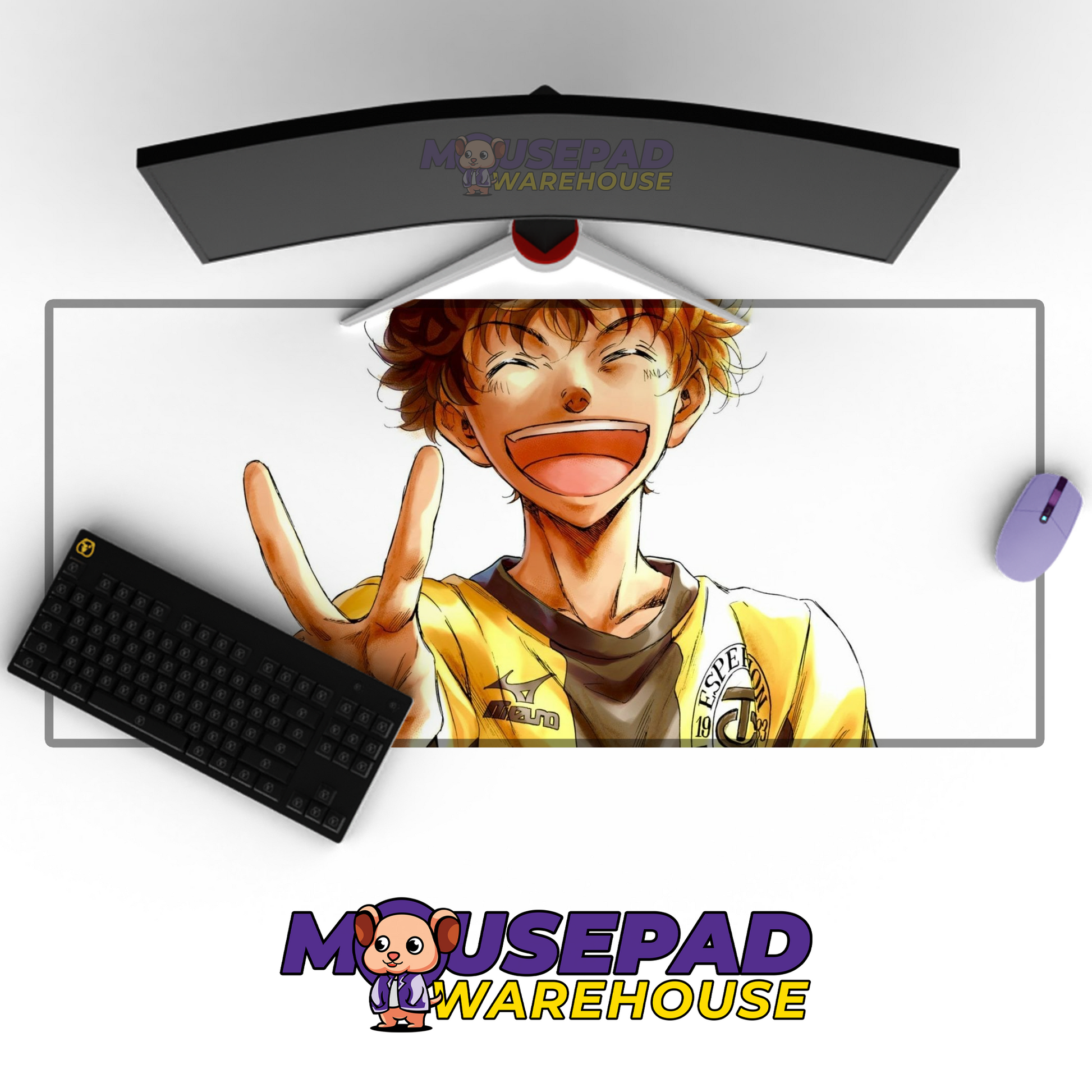 Ao Ashi V15 Mousepad Mockup