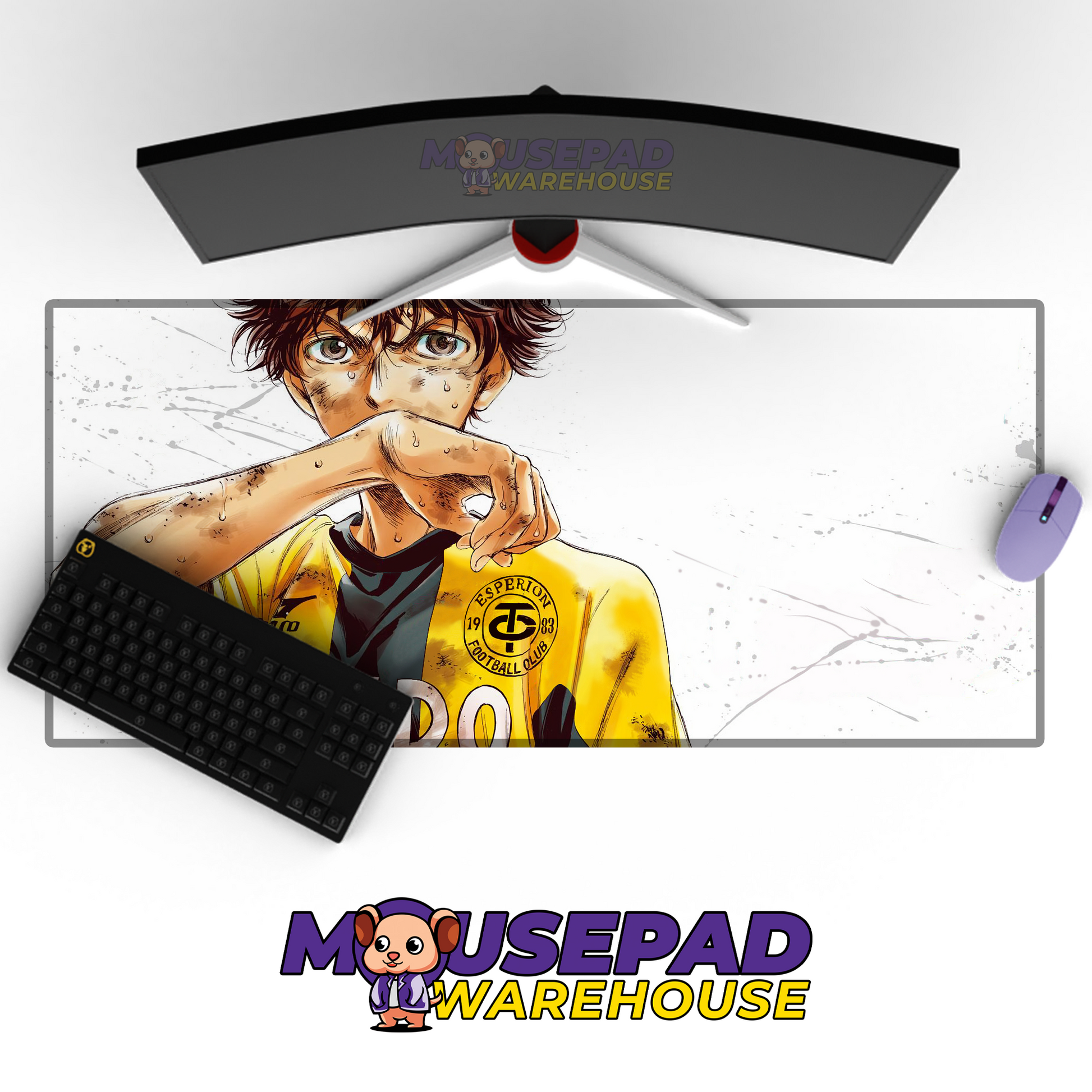 Ao Ashi V5 Mousepad Mockup