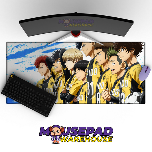 Ao Ashi V6 Mousepad Mockup
