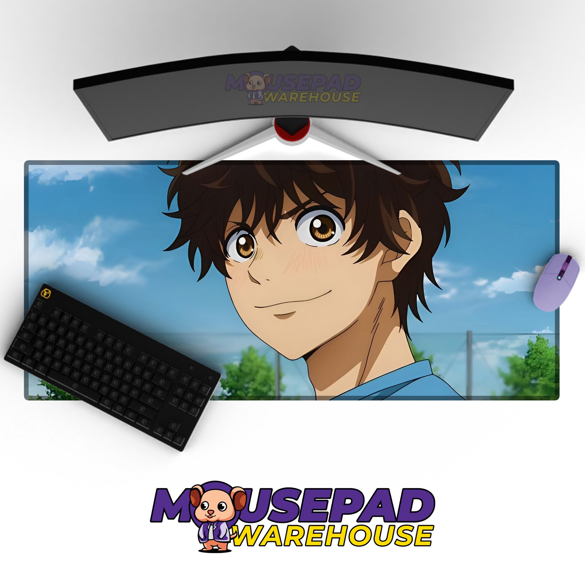Ao Ashi V9 Mousepad Mockup