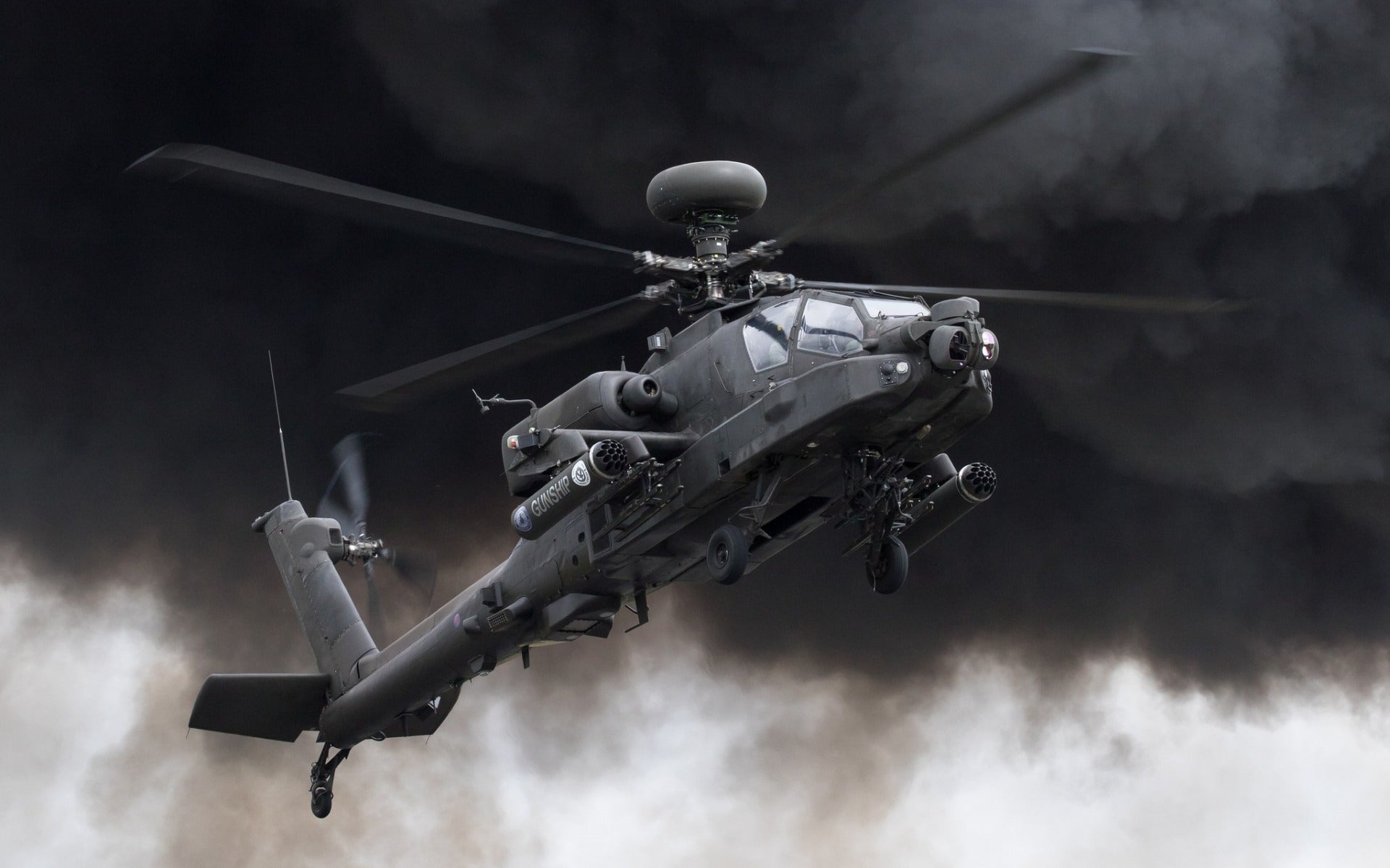 Apache Helicopter V10 Mousepad Deskmat