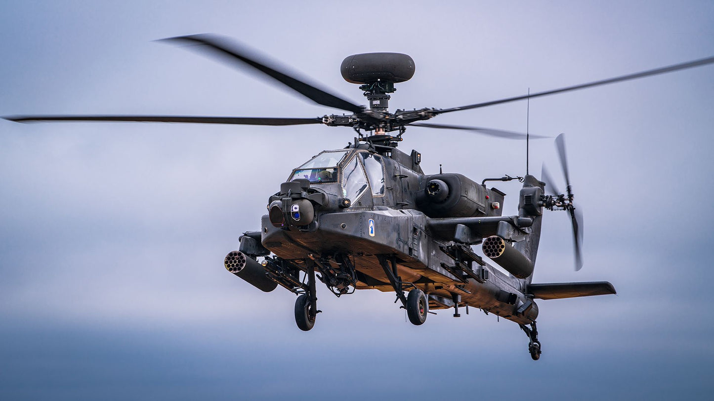 Apache Helicopter V3 Mousepad Deskmat