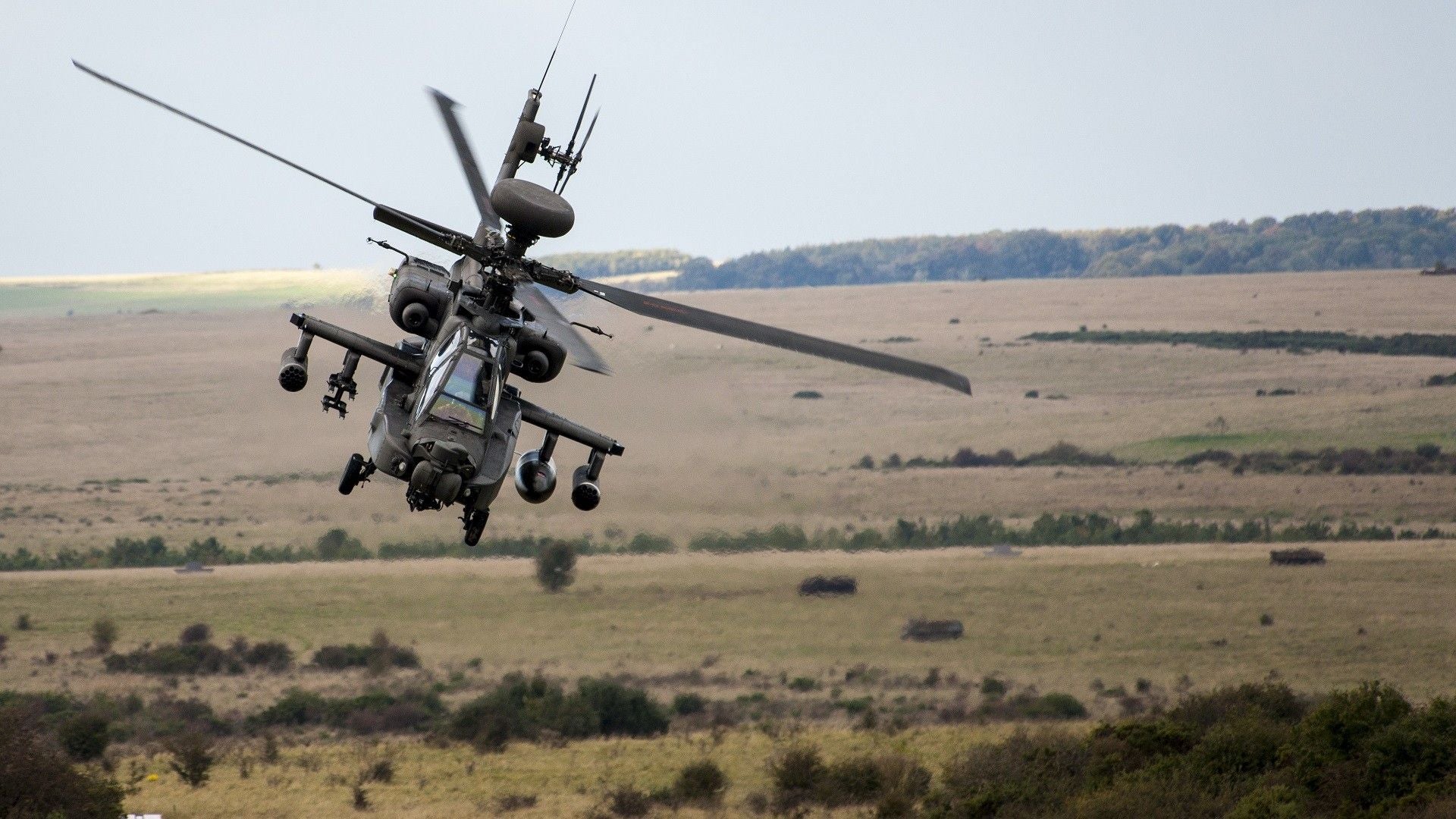 Apache Helicopter V8 Mousepad Deskmat