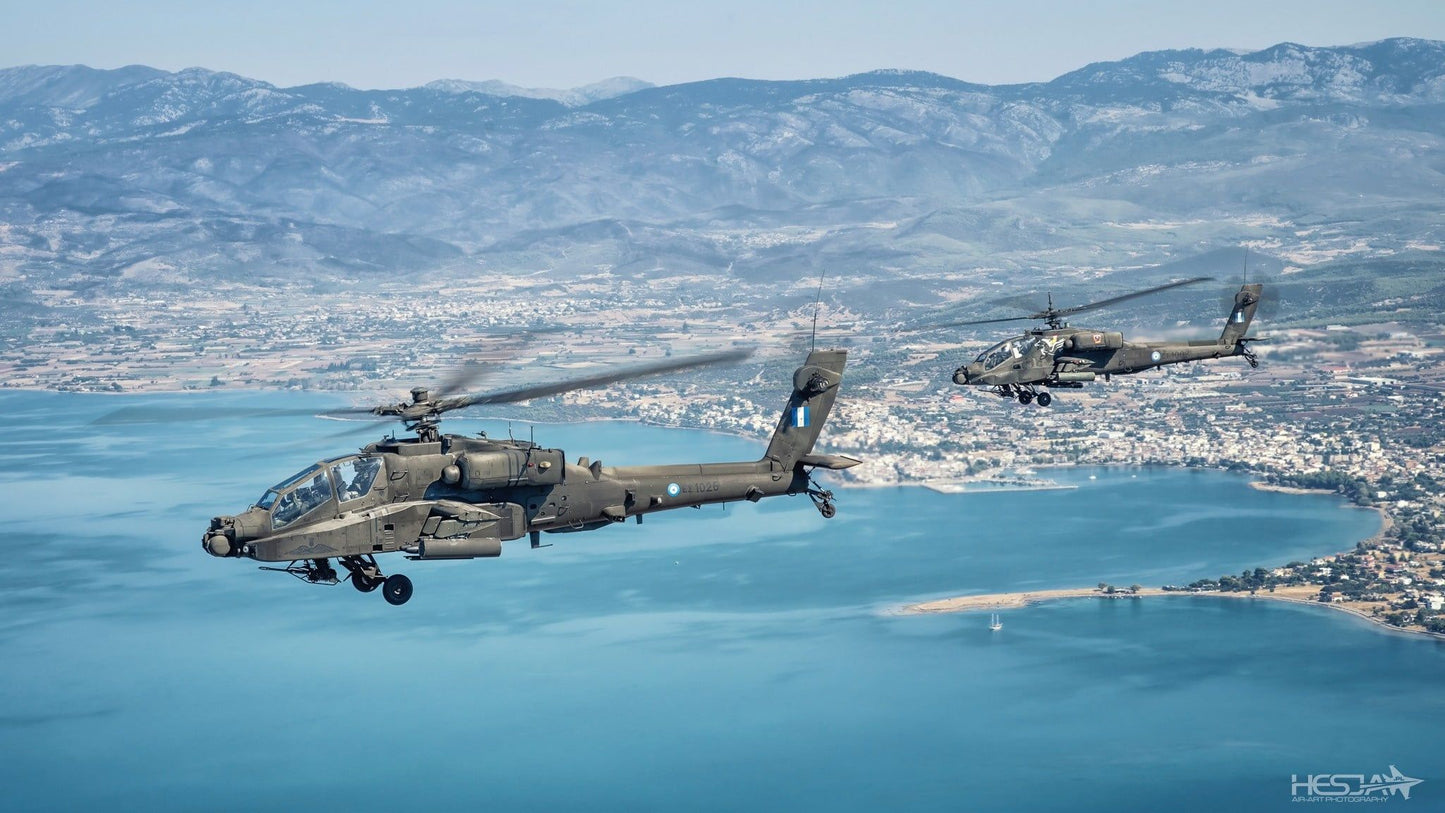 Apache Helicopter V9 Mousepad Deskmat