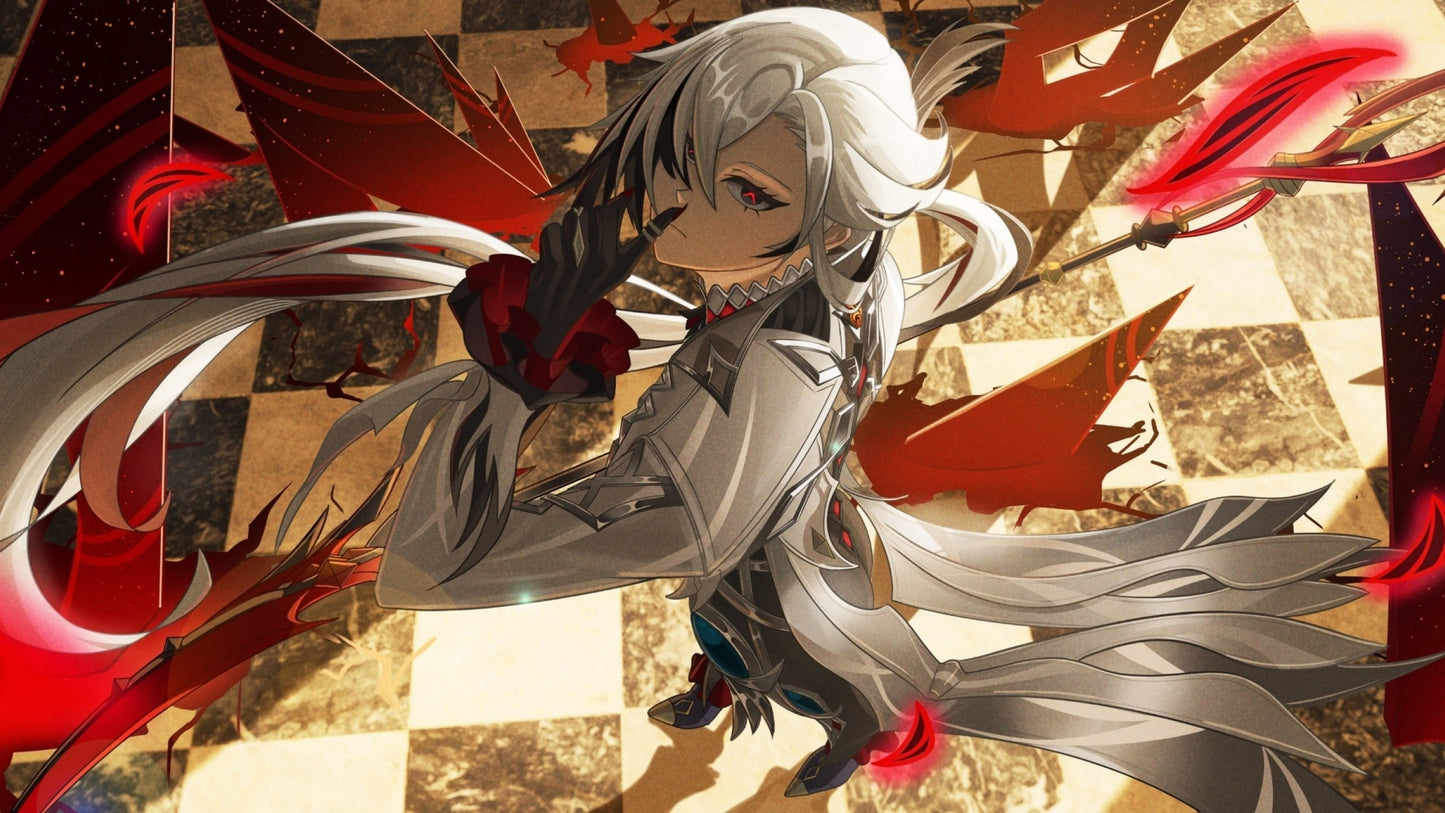 Arlecchino Genshin Impact V24 Mousepad