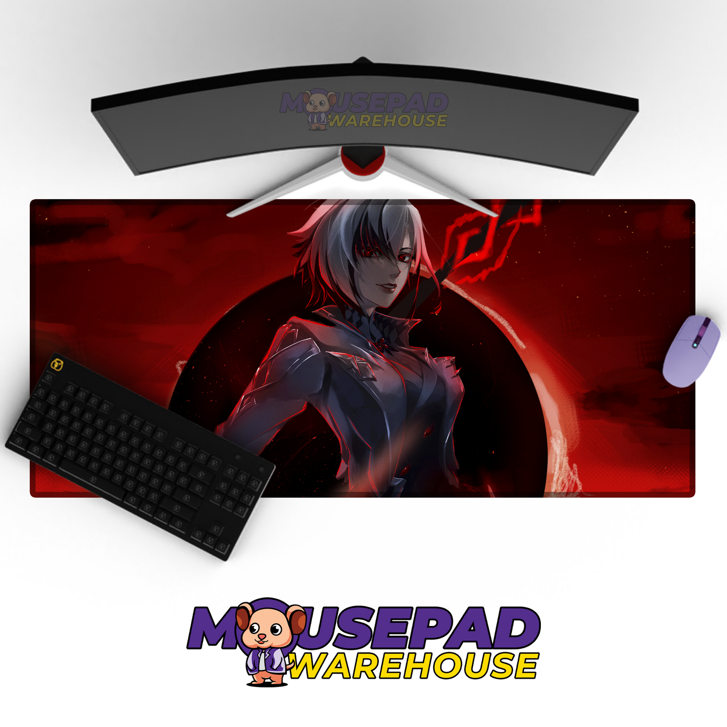Arlecchino Genshin Impact V27 Mousepad Mockup