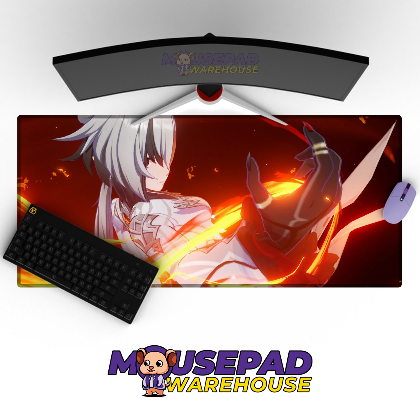 Arlecchino Genshin Impact V28 Mousepad Mockup