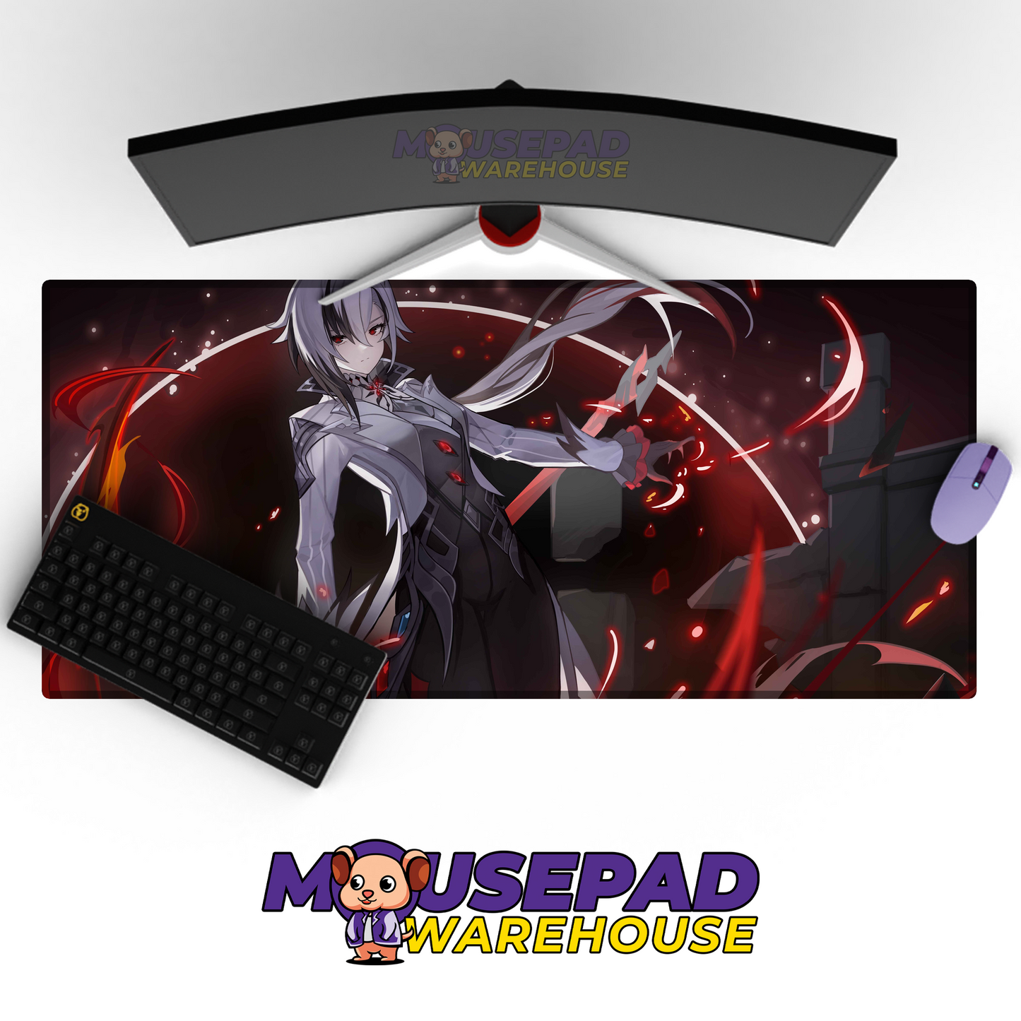 Arlecchino Genshin Impact V33 Mousepad Mockup