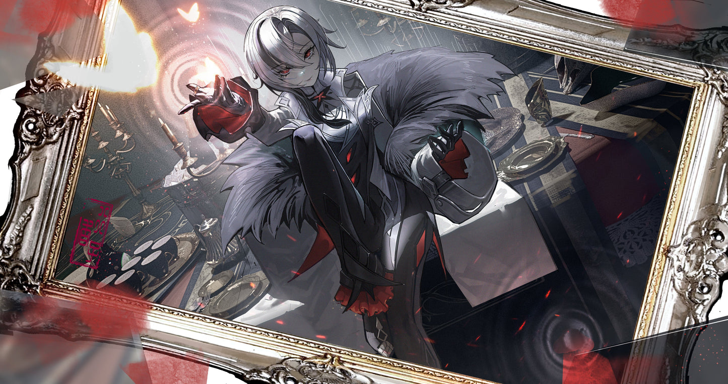 Arlecchino Genshin Impact V37 Mousepad