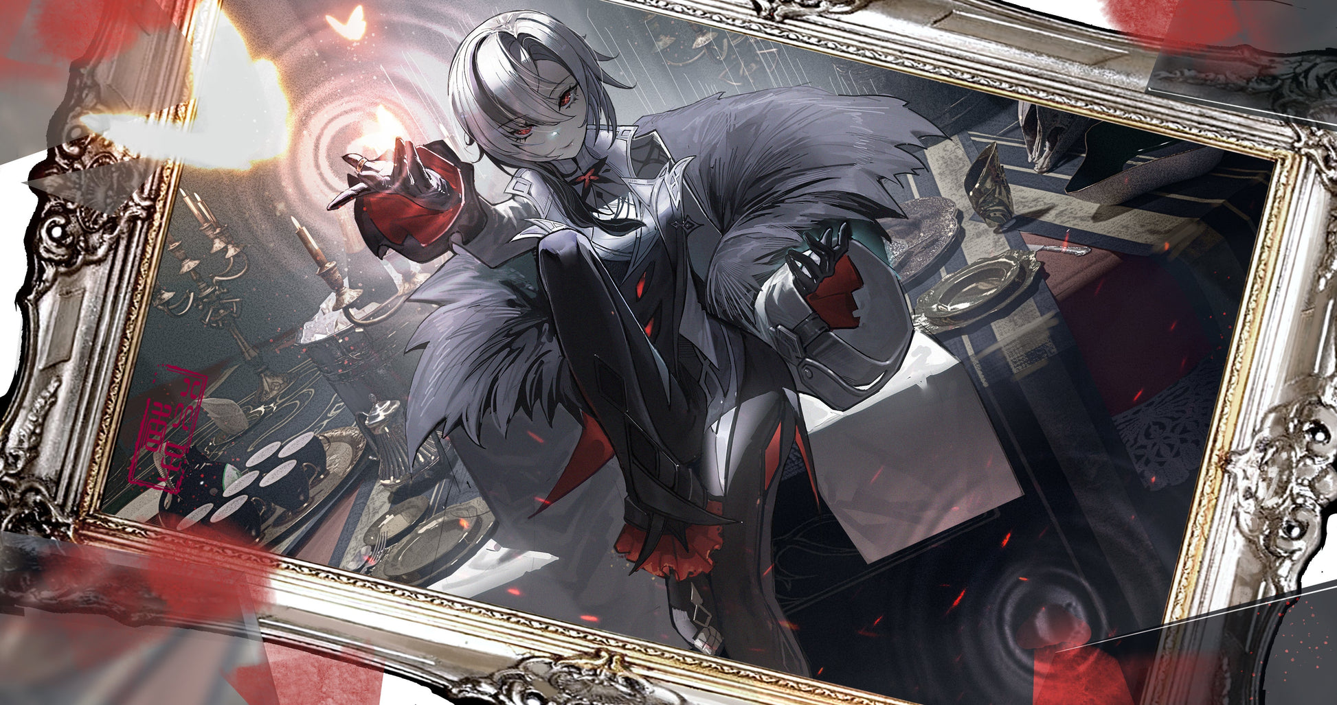 Arlecchino Genshin Impact V37 Mousepad