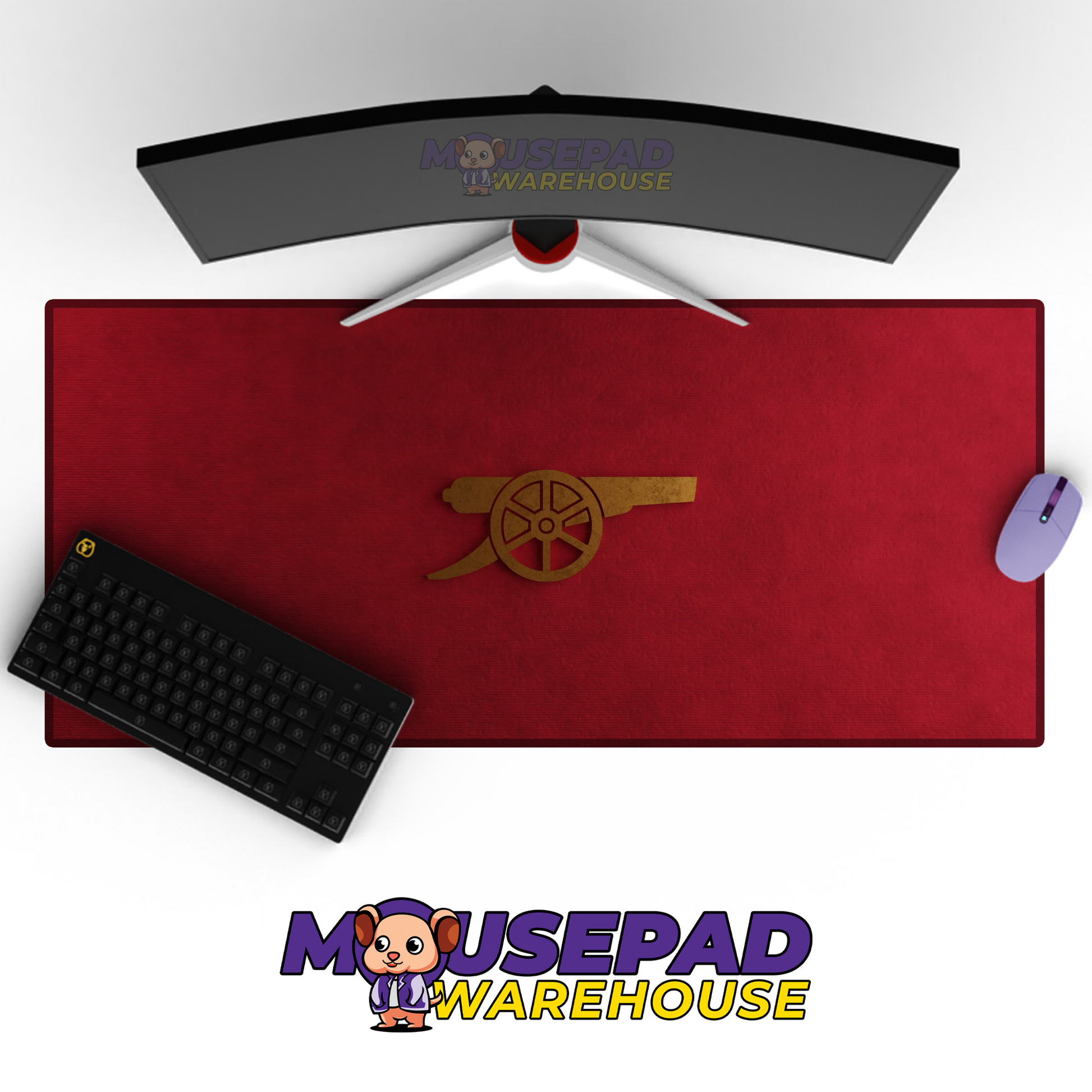 Arsenal V10 Mousepad Mockup