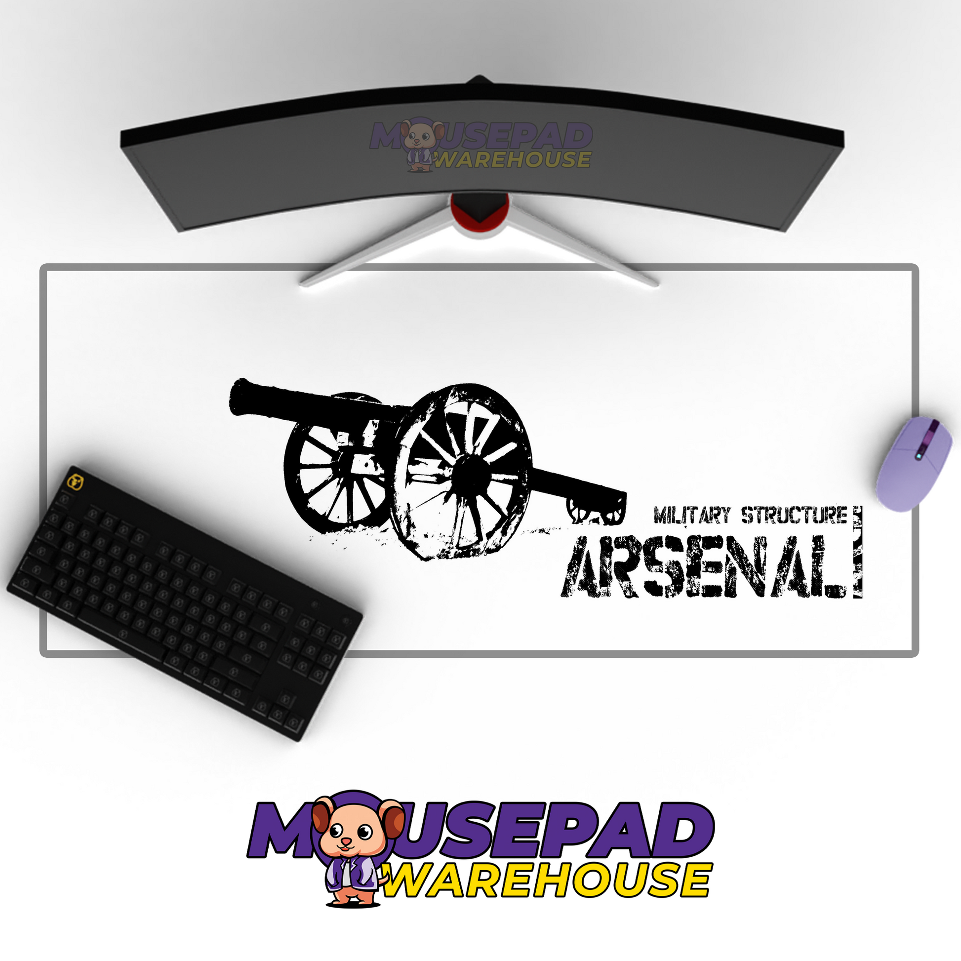 Arsenal V14 Mousepad Mockup