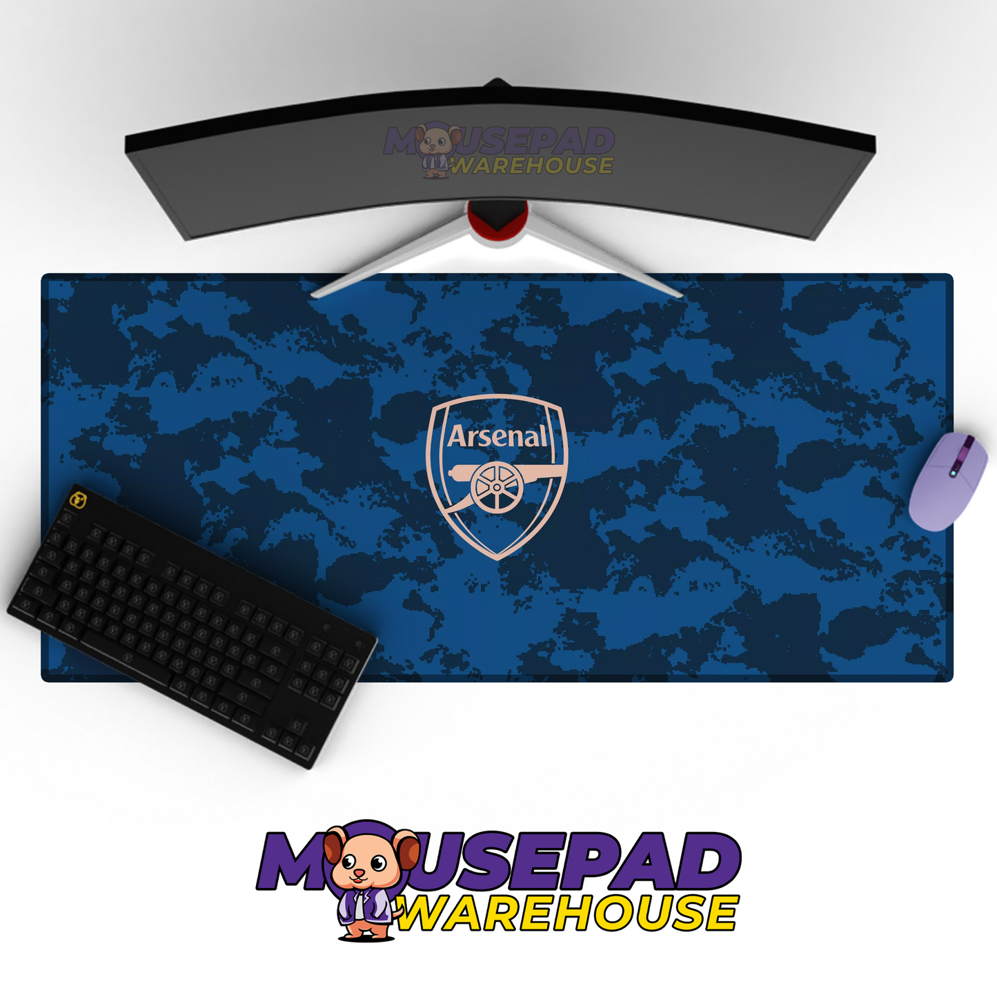 Arsenal V3 Mousepad Mockup