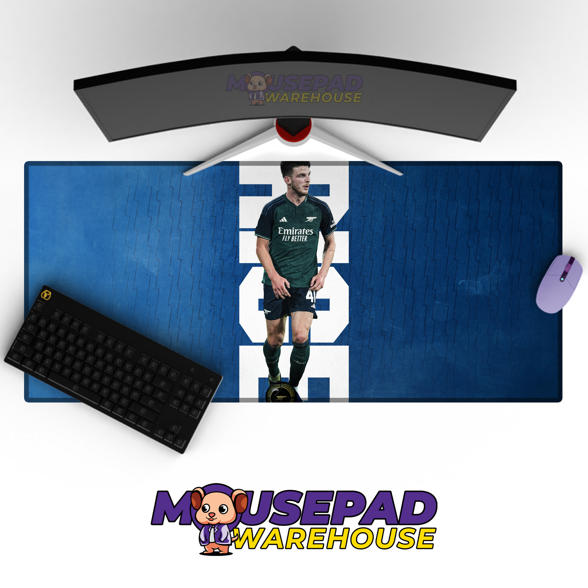 Arsenal V5 Mousepad Mockup