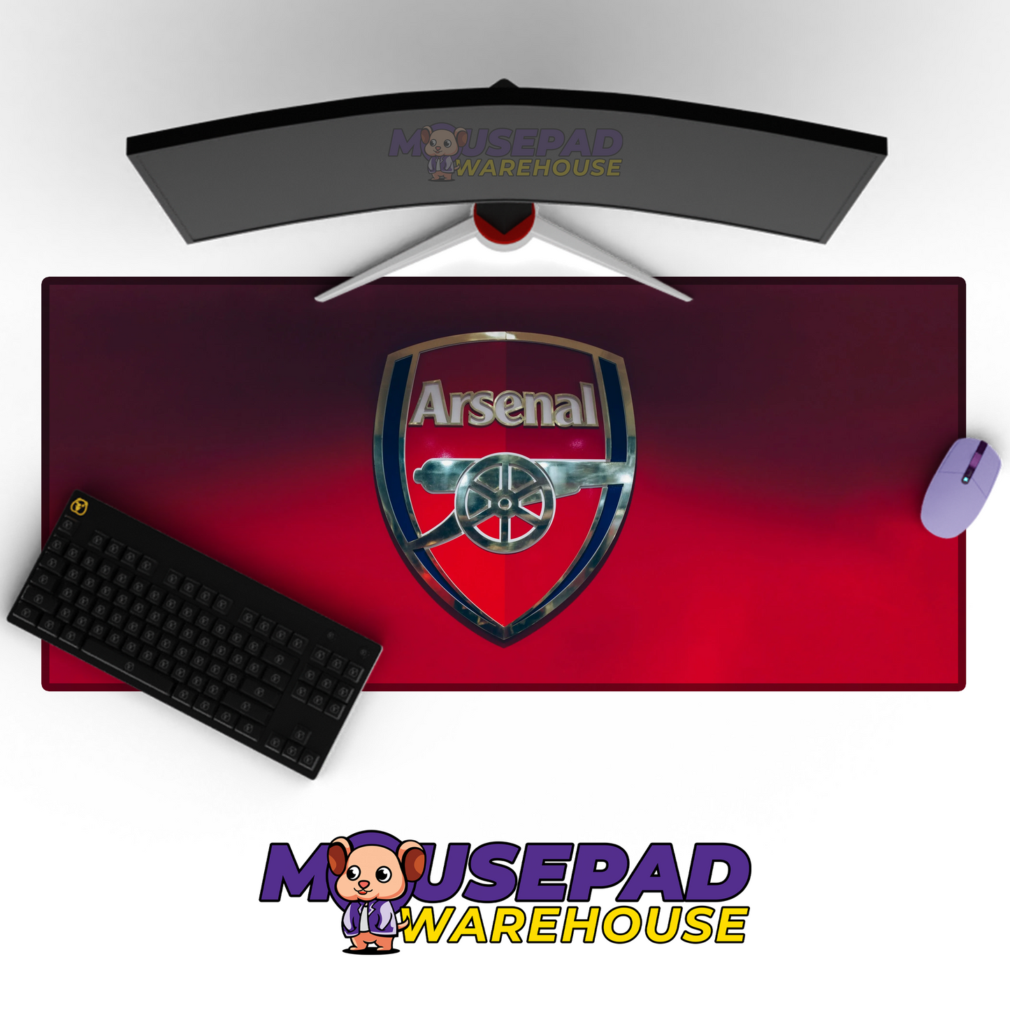 Arsenal V7 Mousepad Mockup