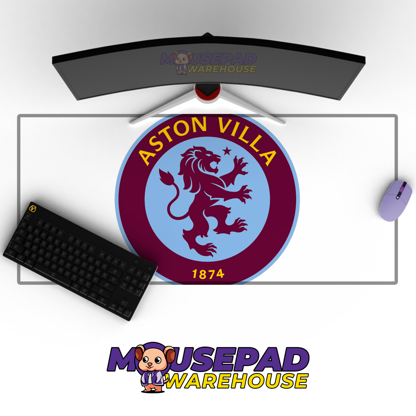 Aston Villa V11 Mousepad Mockup