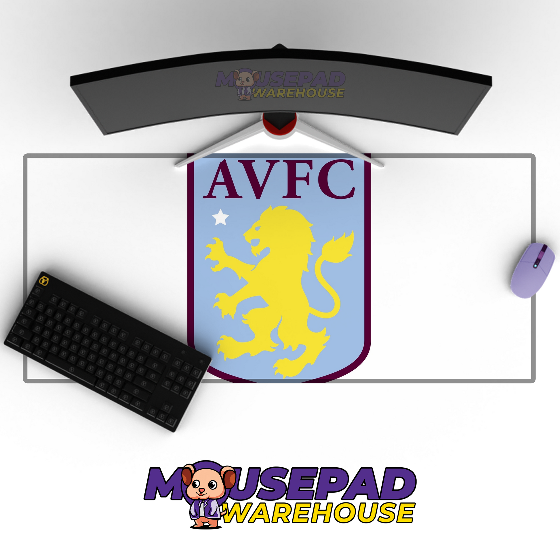 Aston Villa V13 Mousepad Mockup