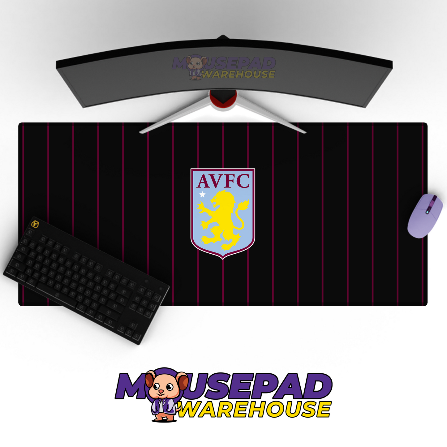 Aston Villa V1 Mousepad Mockup