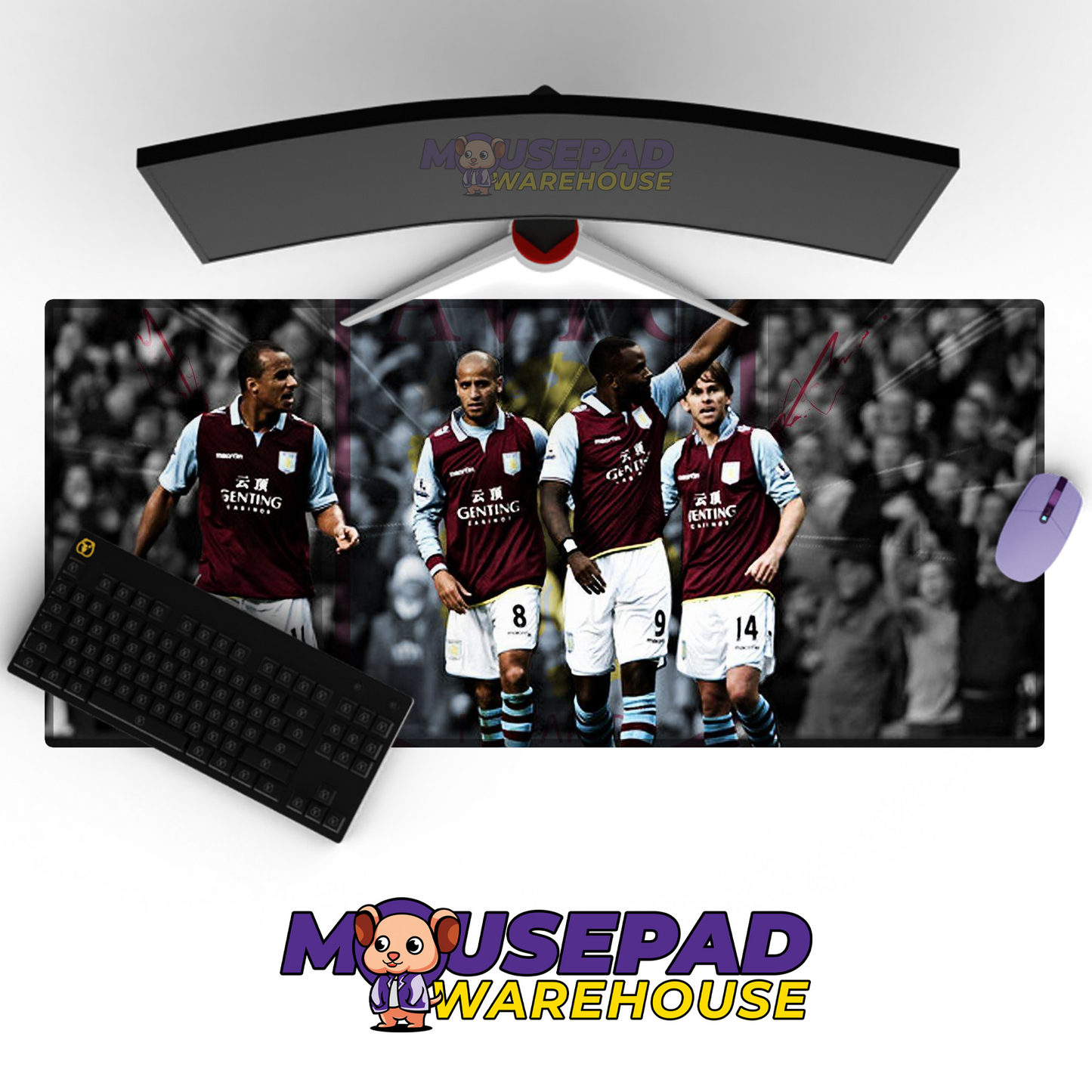 Aston Villa V23 Mousepad Mockup