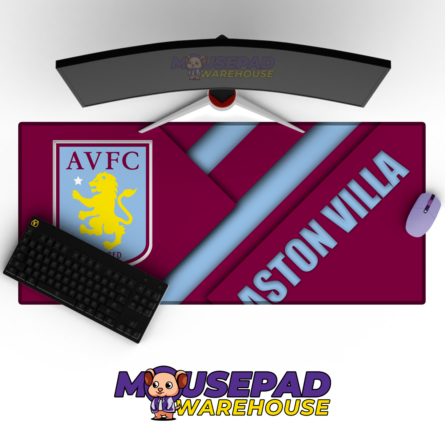 Aston Villa V2 Mousepad Mockup