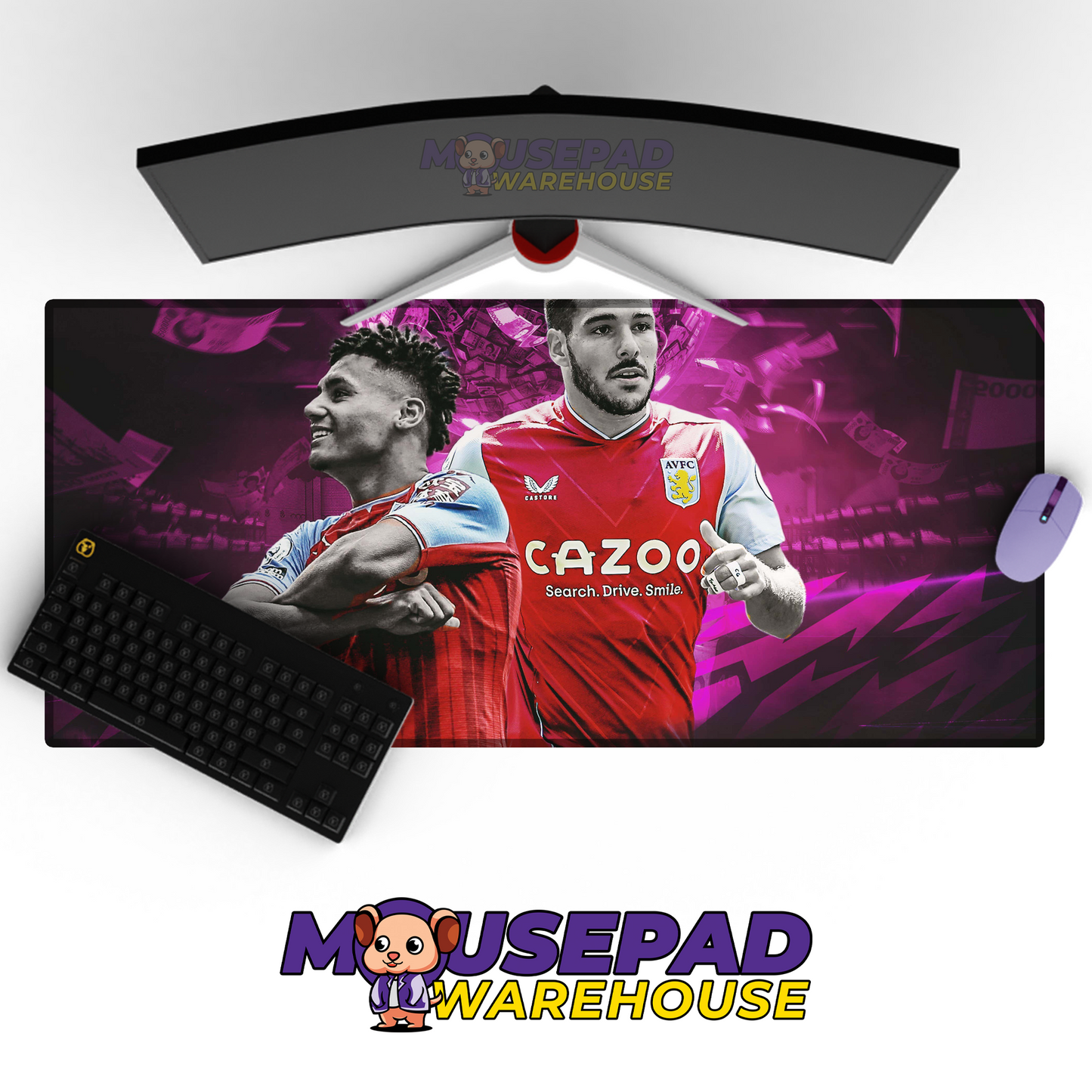 Aston Villa V7 Mousepad Mockup