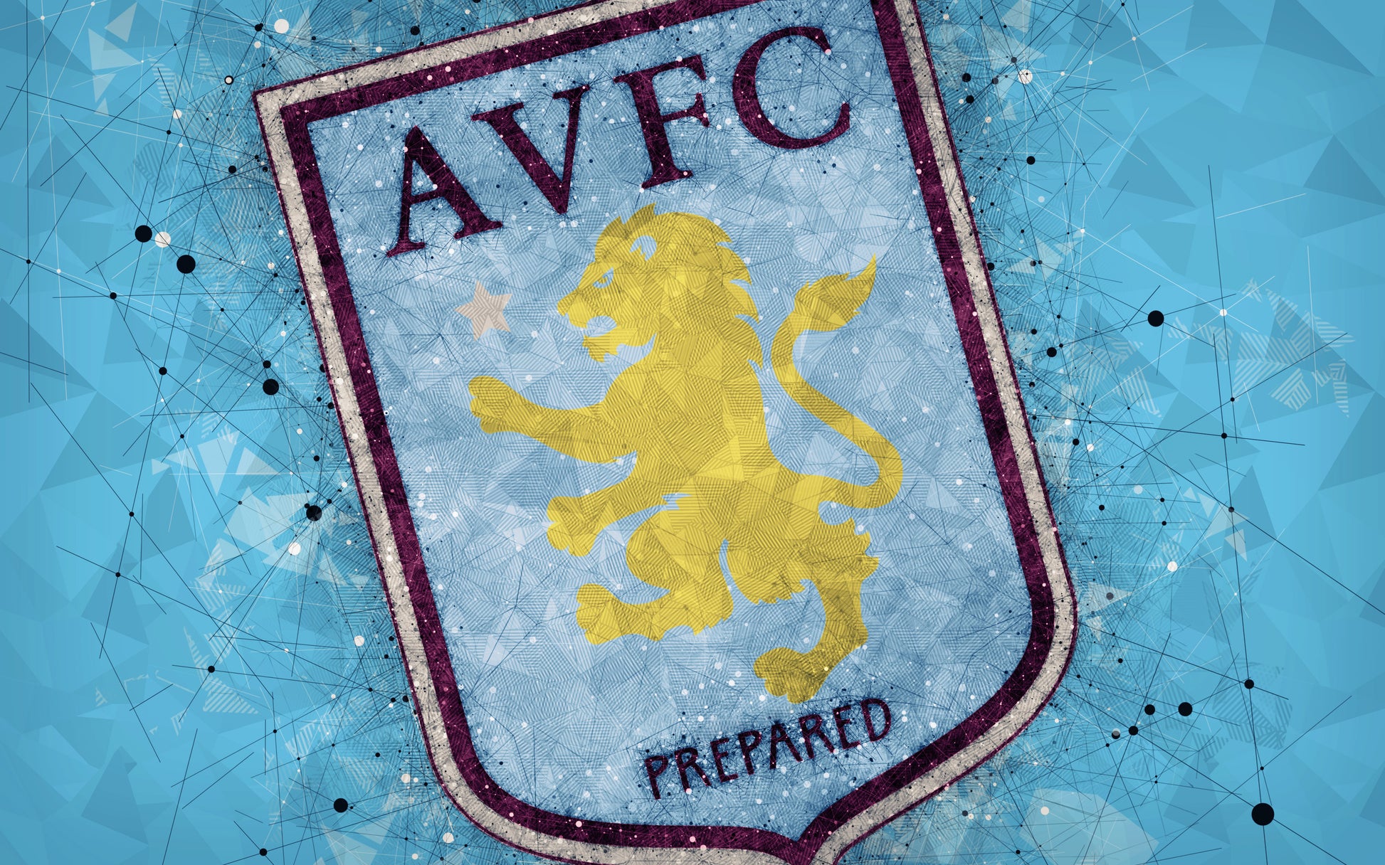 Aston Villa V8 Mousepad