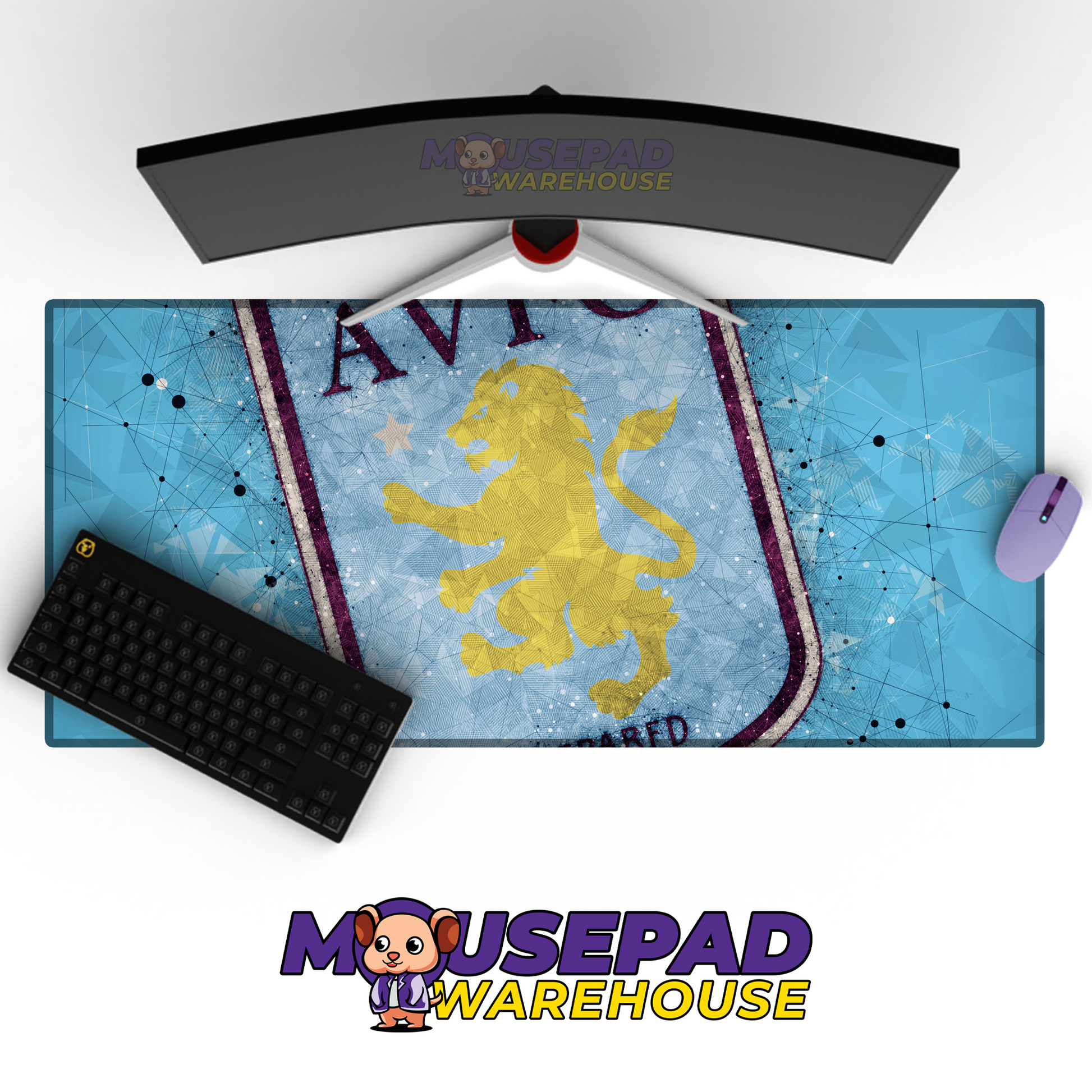 Aston Villa V8 Mousepad Mockup