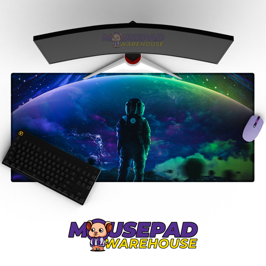 Astral Eclipse Dark Galaxy Universe Mousepad Mockup