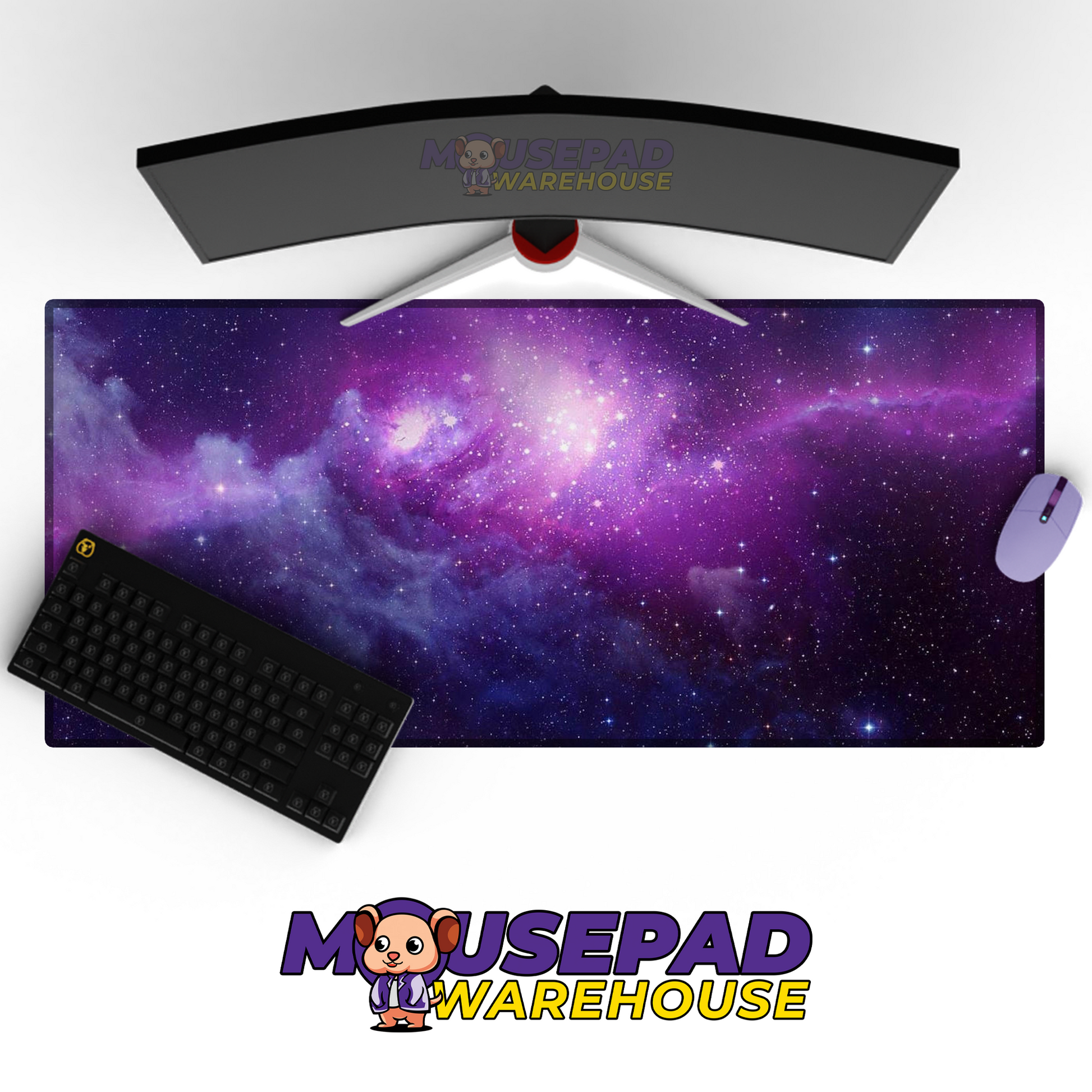 Astral Expanse Universe Space Mousepad Mockup