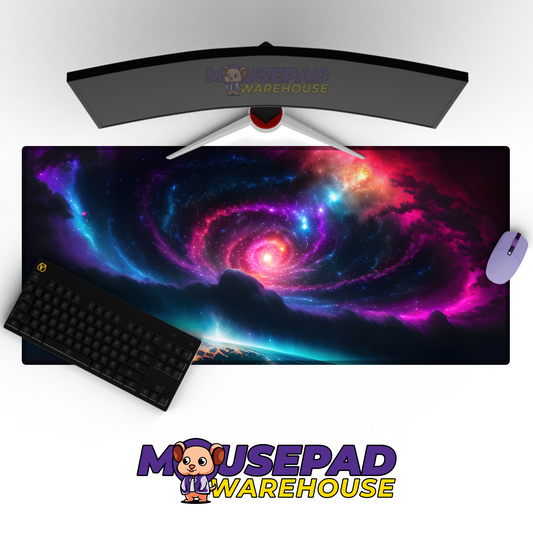 Astral Starwave Universe Desk Mat Mockup