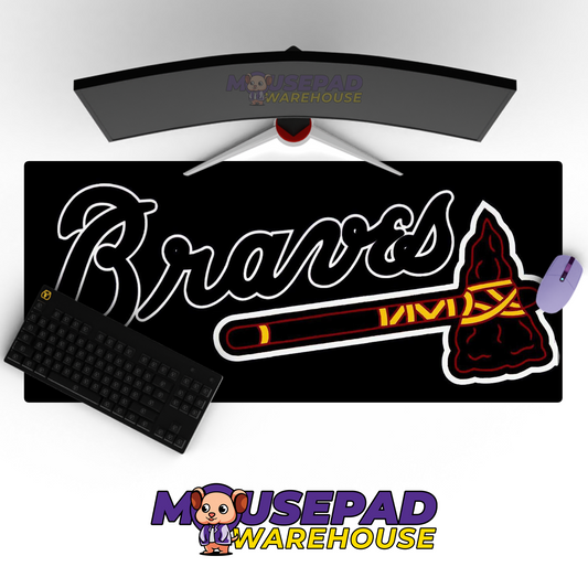 Atlanta Braves V10 Mousepad Mockup