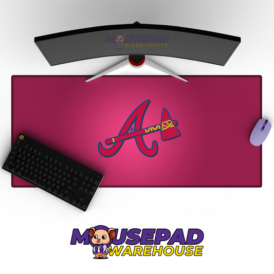 Atlanta Braves V11 Mousepad Mockup
