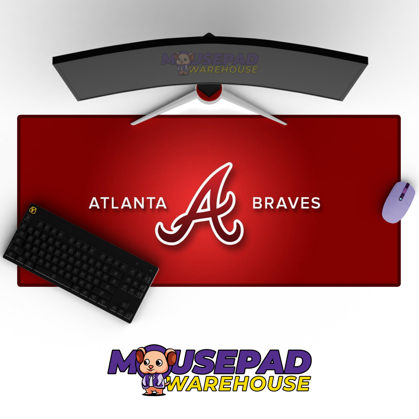 Atlanta Braves V13 Mousepad Mockup