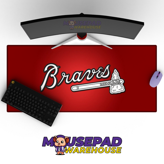 Atlanta Braves V14 Mousepad Mockup