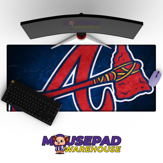 Atlanta Braves V15 Mousepad Mockup