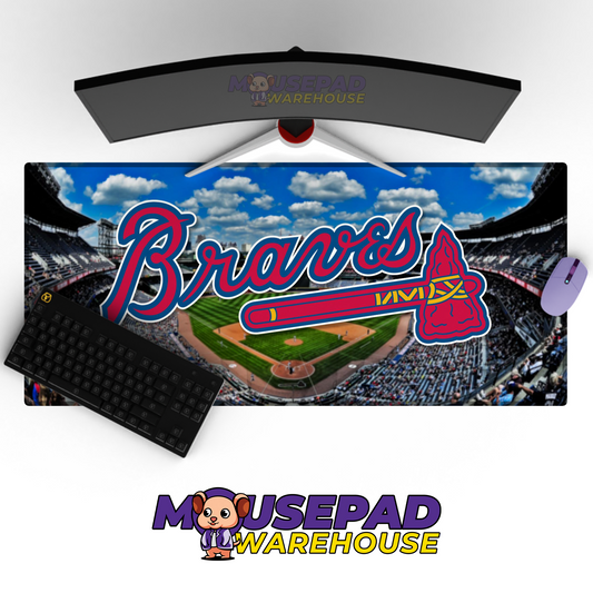 Atlanta Braves V16 Mousepad Mockup