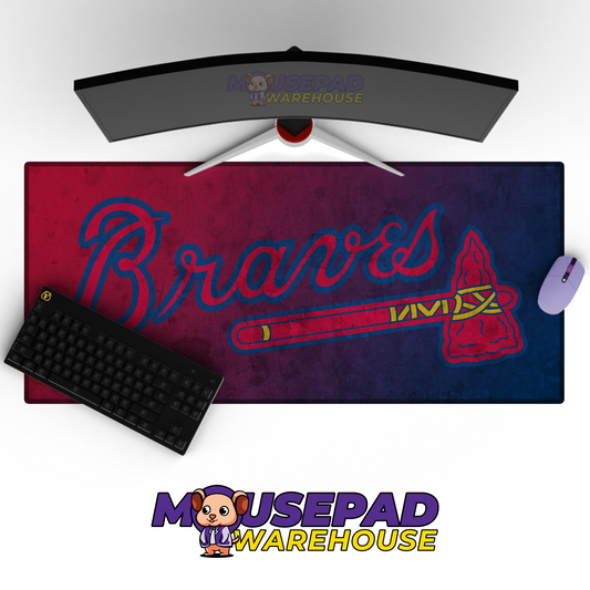 Atlanta Braves V17 Mousepad Mockup