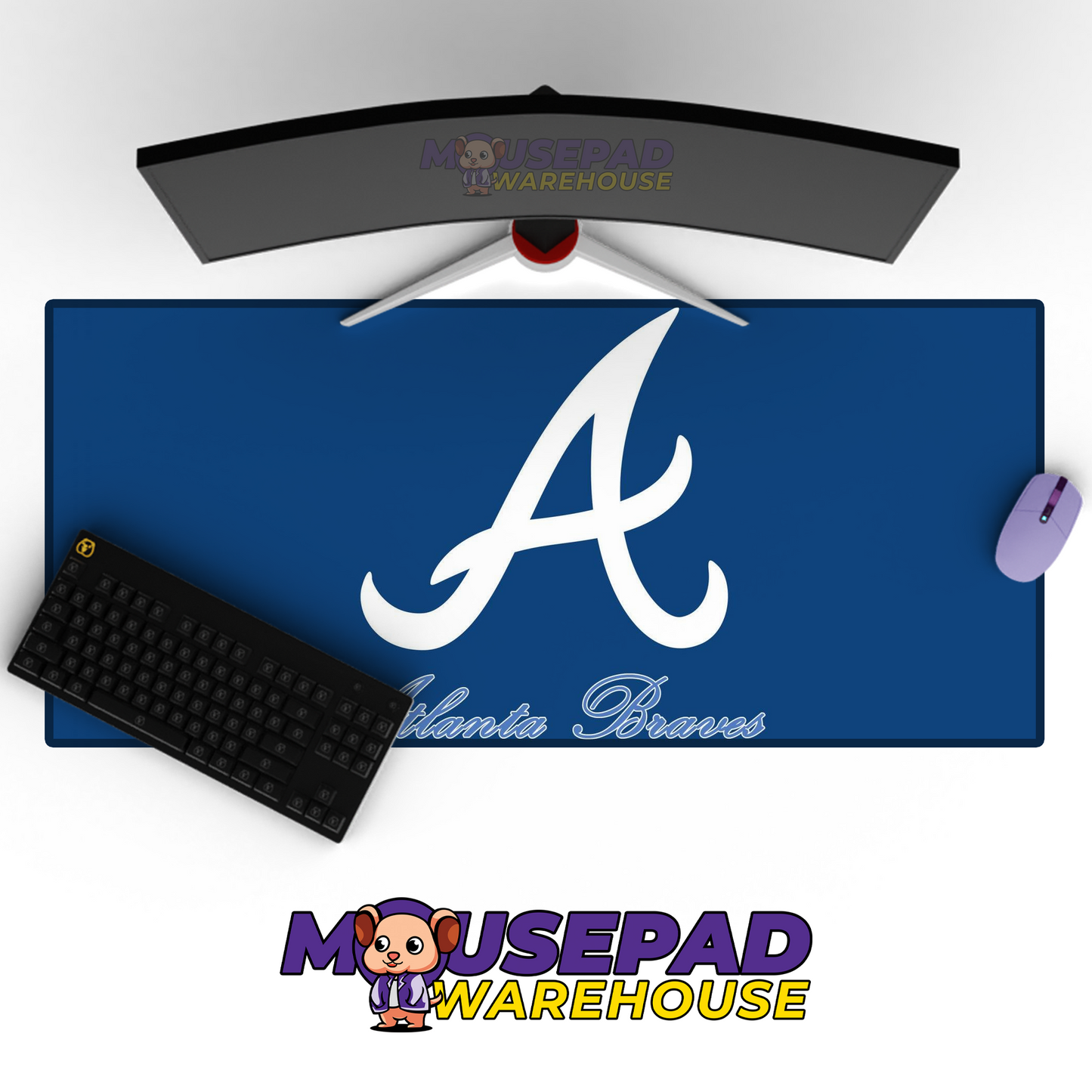 Atlanta Braves V19 Mousepad Mockup