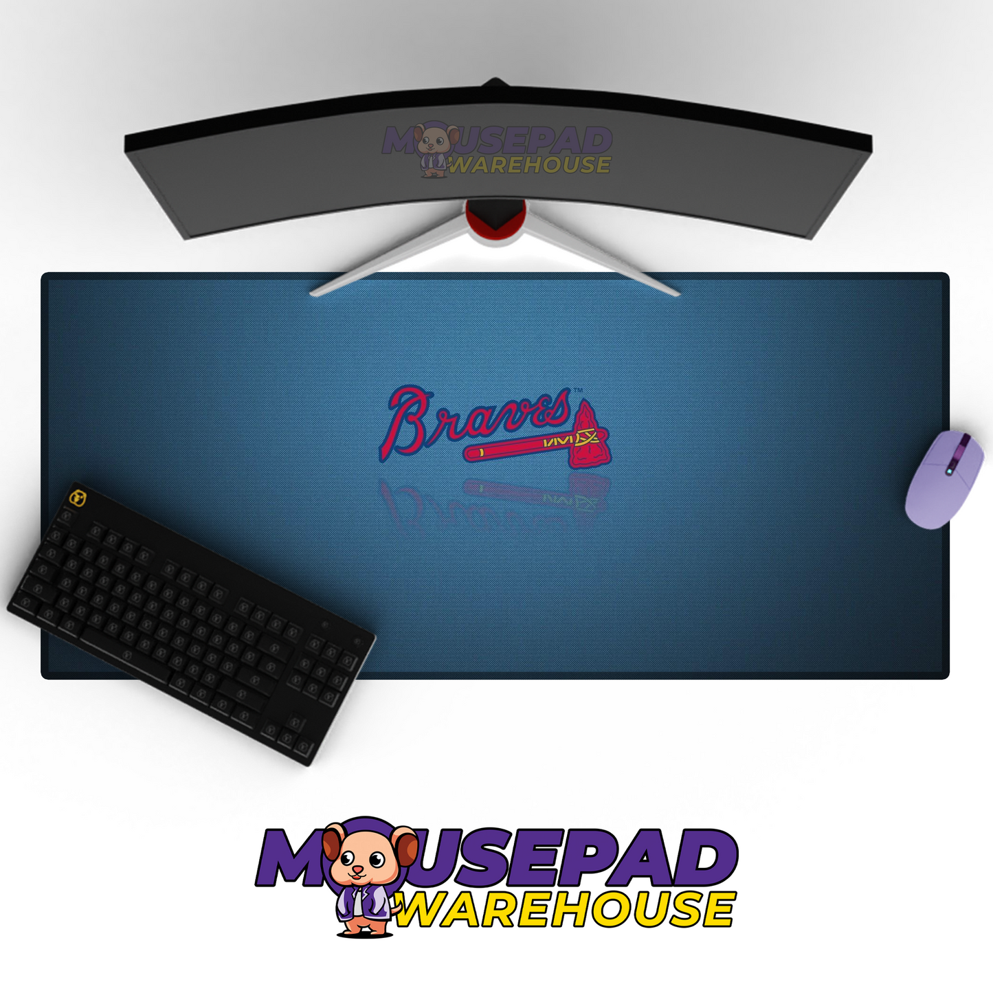 Atlanta Braves V23 Mousepad Mockup
