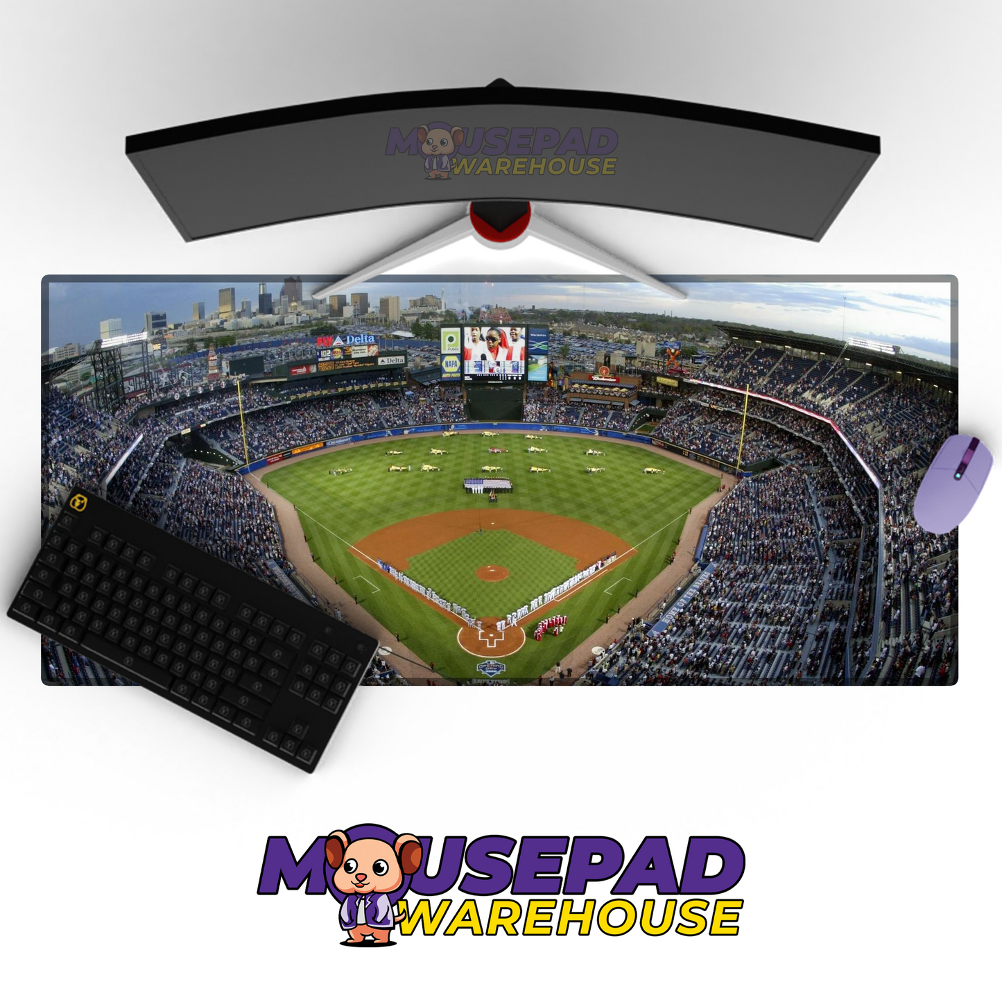 Atlanta Braves V26 Mousepad Mockup