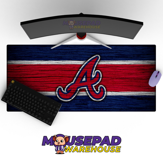 Atlanta Braves V4 Mousepad Mockup