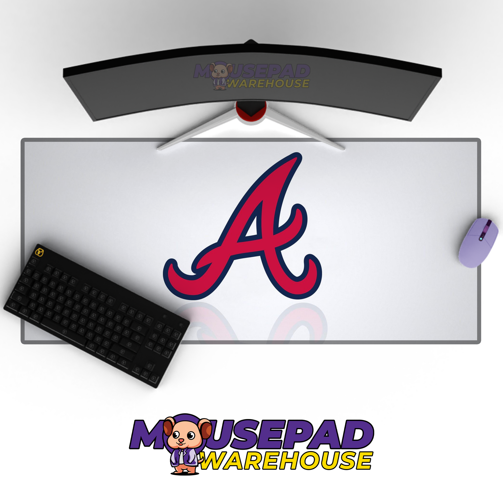 Atlanta Braves V5 Mousepad Mockup